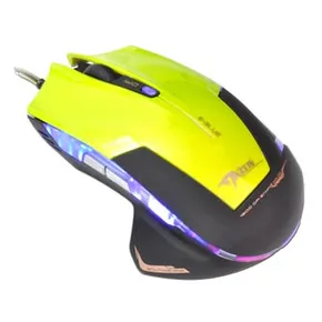 E-blue Maus Mazer R, 2400DPI, optisch, 6Tas., USB verdrahtet, grün